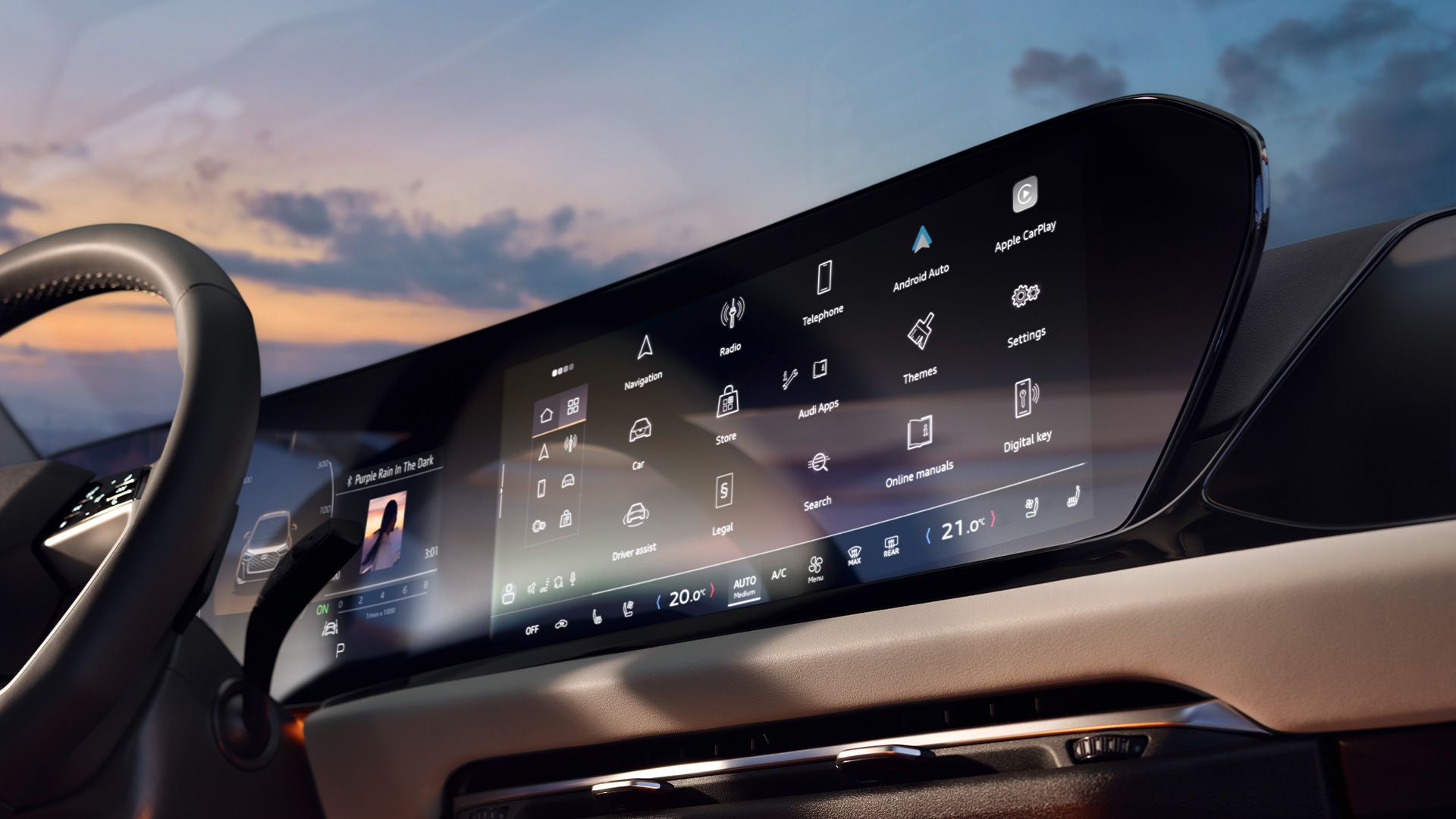 Audi Connect Display 